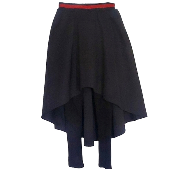 NWT asymmetrical skirt w attached leggings - Picture 1 of 8